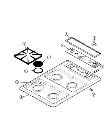 Top assembly