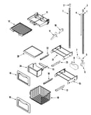 Shelves & accessories (freezer)