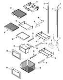 Shelves & accessories (freezer)