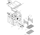Jenn-Air PRG4810NP oven assembly (large) diagram