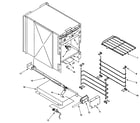 Jenn-Air PRG4810NP oven assembly (small) diagram
