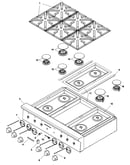 Cooktop controls
