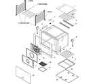 Jade RJRD3612A oven cavity diagram