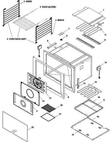 Oven cavity