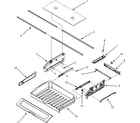 Amana AFI2538AEQ pantry assembly diagram