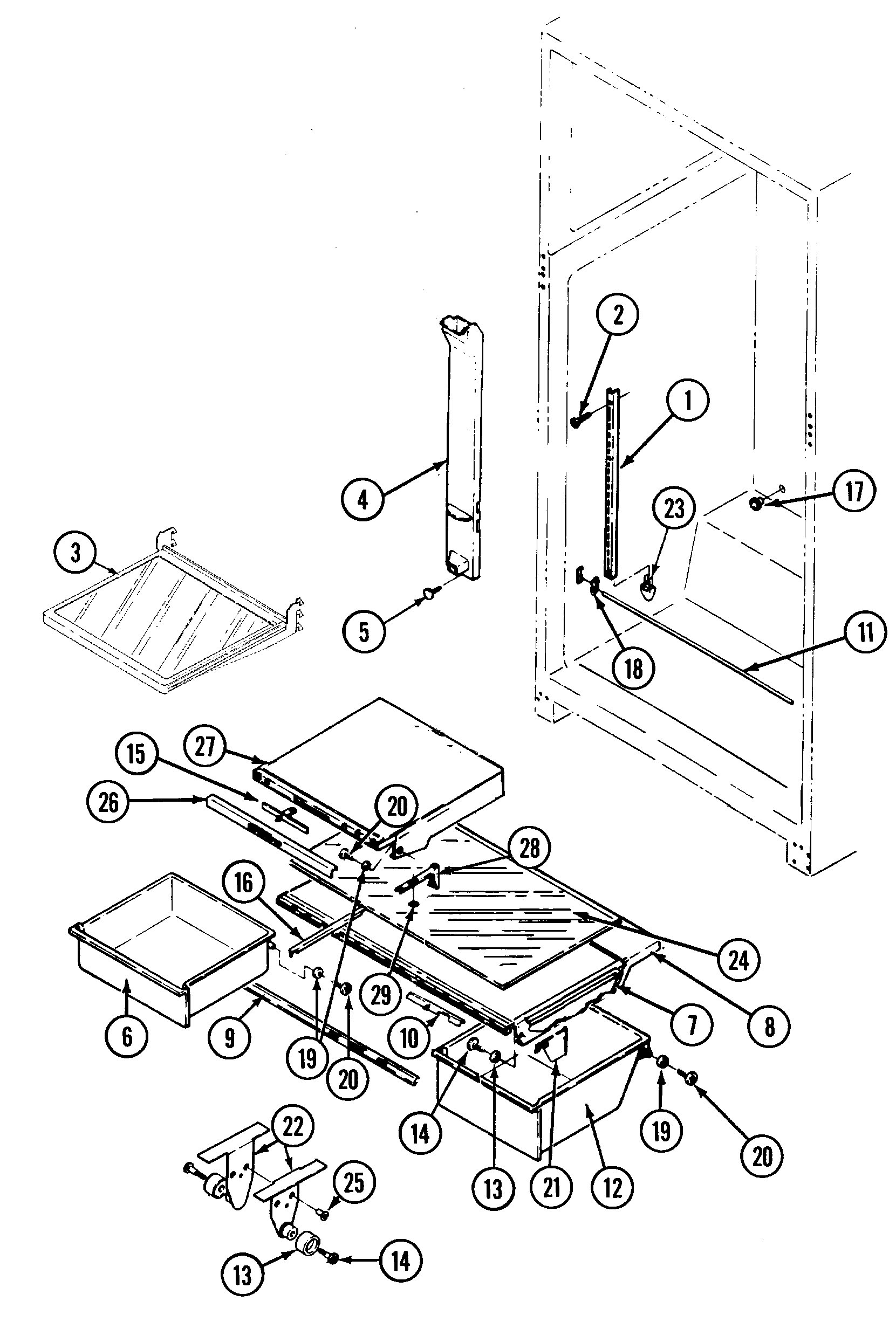 SHELVES & ACCESSORIES