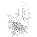 Maytag RTD1900DAM shelves & accessories diagram