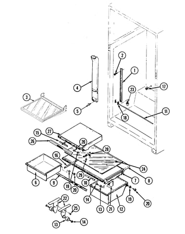 Shelves & accessories