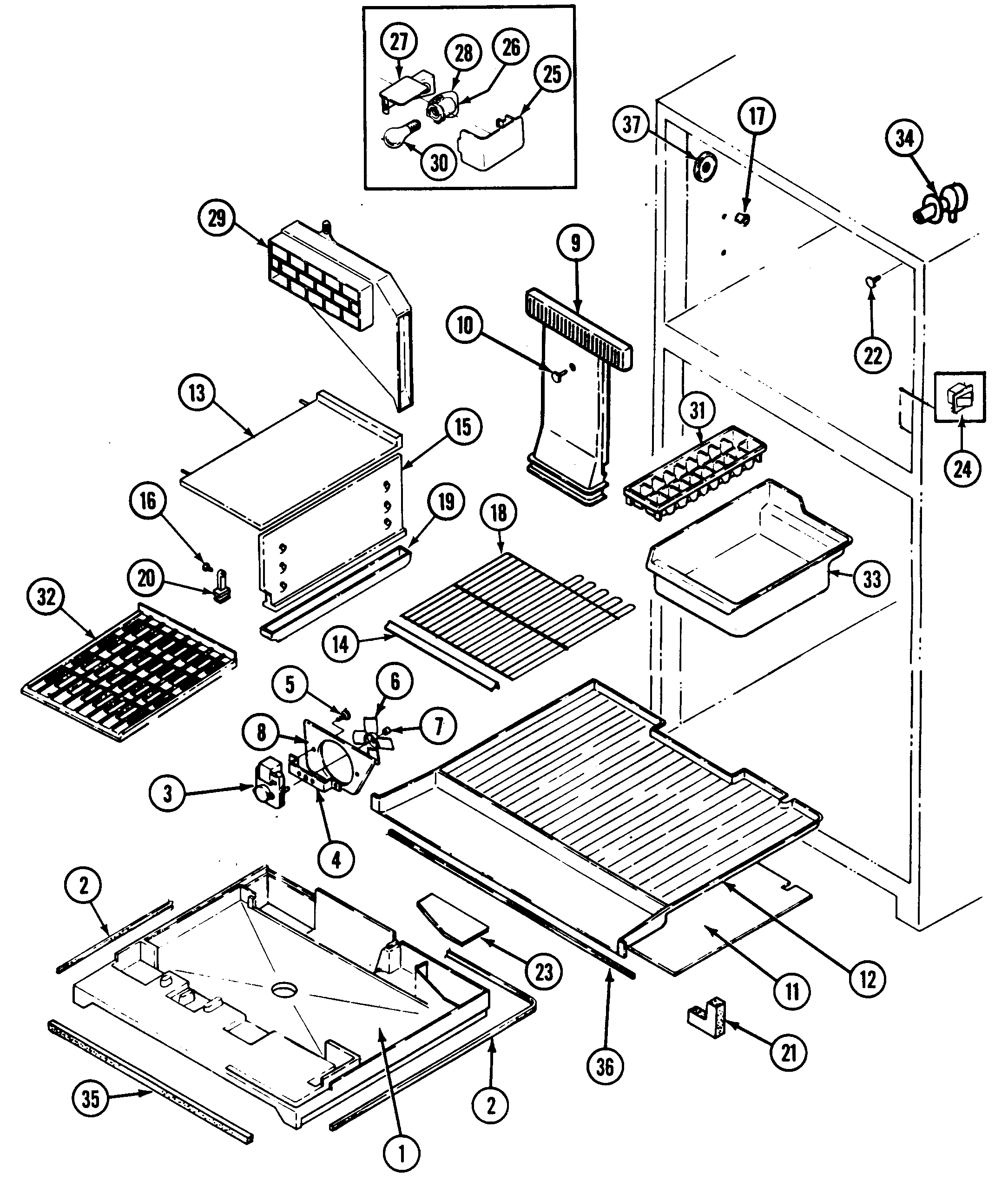 FREEZER COMPARTMENT