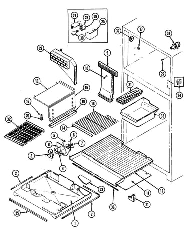 Freezer compartment