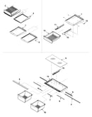 Refrigerator shelving