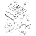Amana AGS5730BDS gas controls diagram