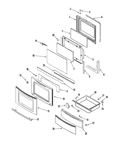Door/drawer (ser pre 11)