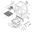 Jenn-Air JGS8860BDP oven/base diagram