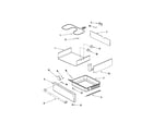 Jenn-Air JGS8860BDP warming drawer diagram