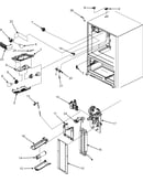 Ref light/water tank/filter/valve