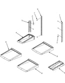 Refrigerator shelves