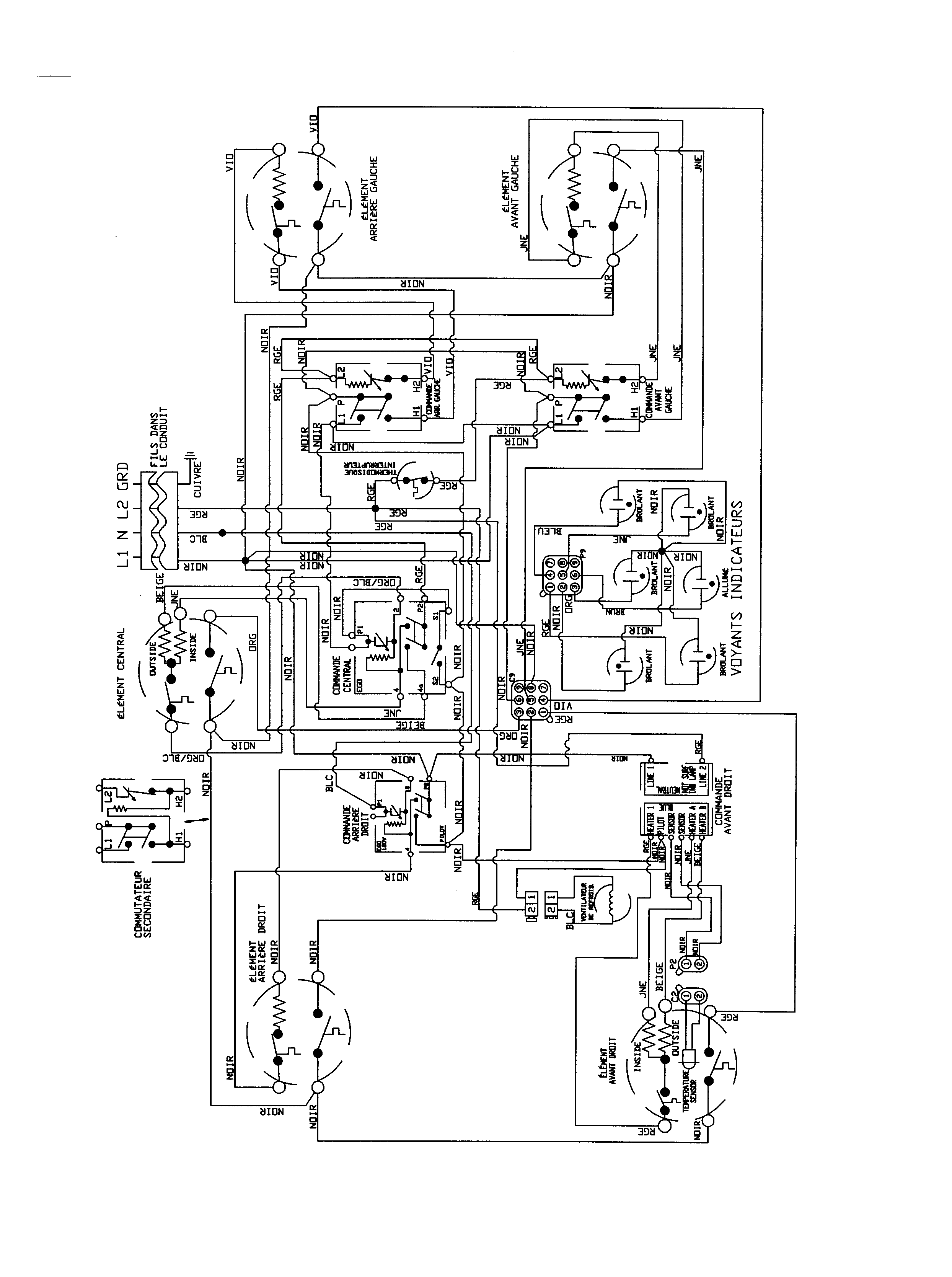 Wiring information (french)