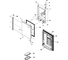 Kenmore 59666022700 refrigerator door diagram