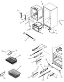 Interior cabinet & freezer shelving