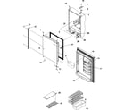 Kenmore 59665333700 refrigerator door diagram
