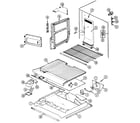 Maytag GT18Y8DA freezer compartment diagram