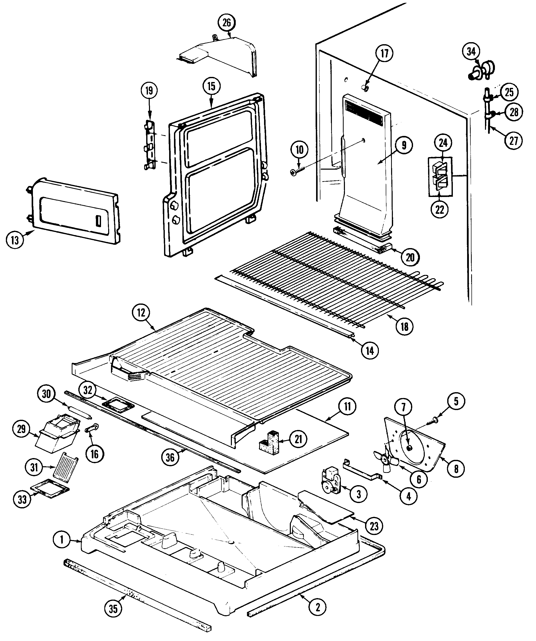 Freezer compartment