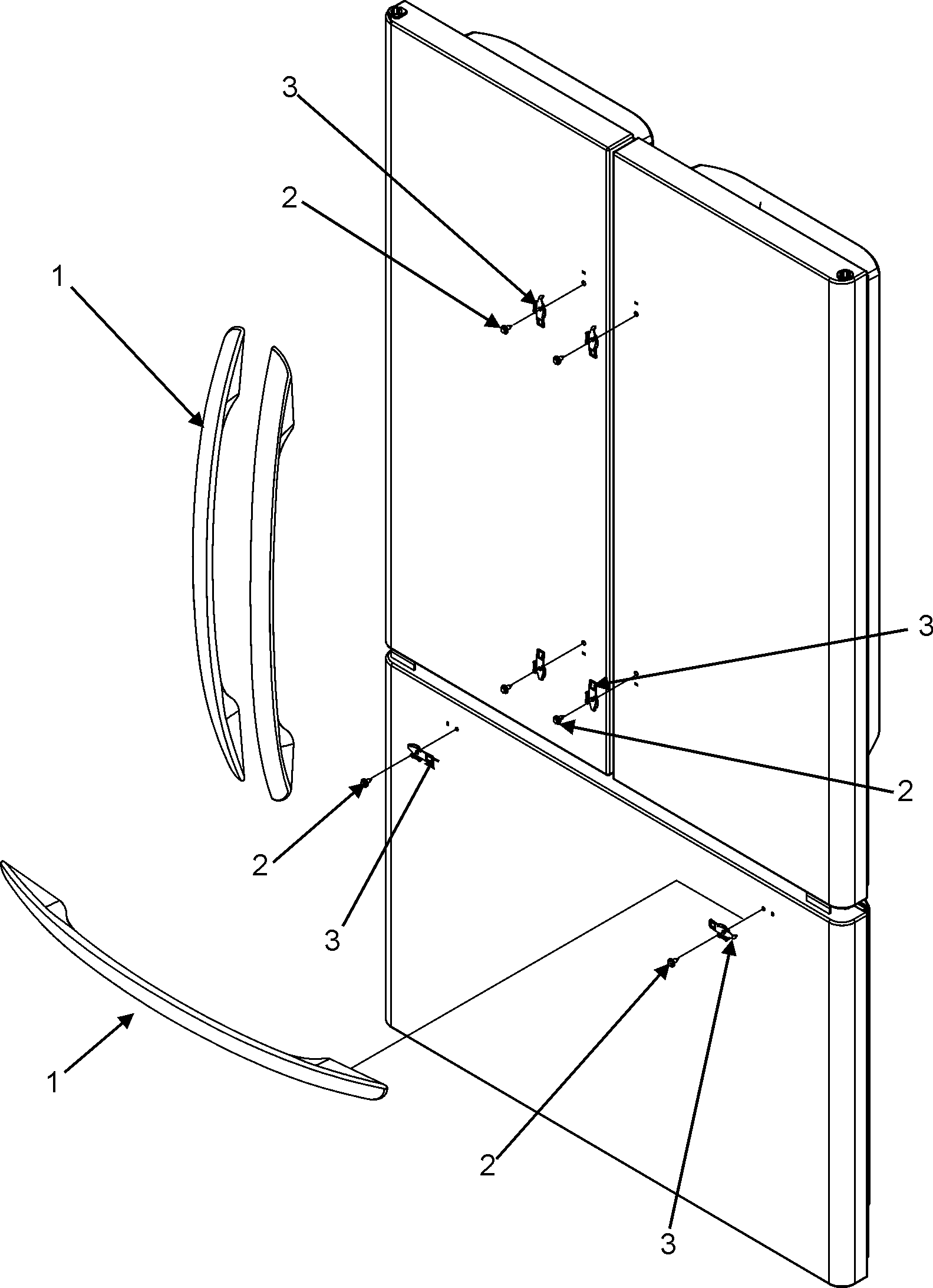 Handles (g32026pekb/w)
