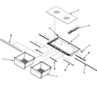Maytag G32526PEKW crisper assembly diagram