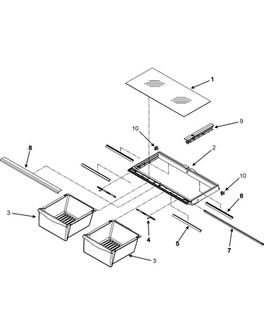 Crisper assembly
