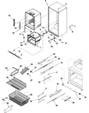 Interior cabinet & freezer shelving