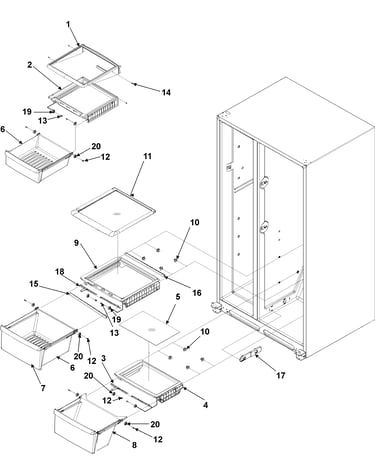 Crisper assembly