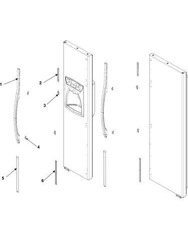 Handles and trim