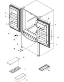 Ref dr storage & center hinges
