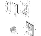 Kenmore 59667949600 refrigerator door diagram