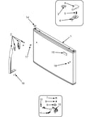 Freezer outer door