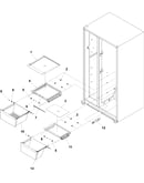 Crisper assy series 50+