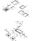 Refrigerator shelving