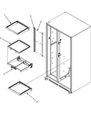 Refrigerator shelves