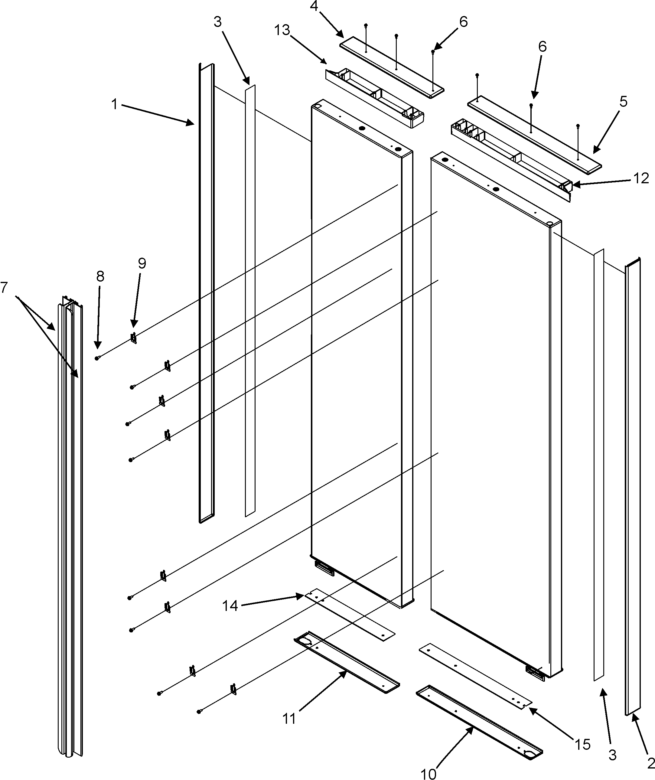Handles & trim