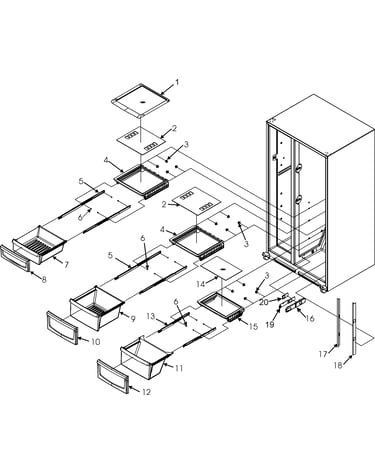 Crisper assembly