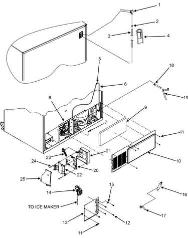 Cabinet back