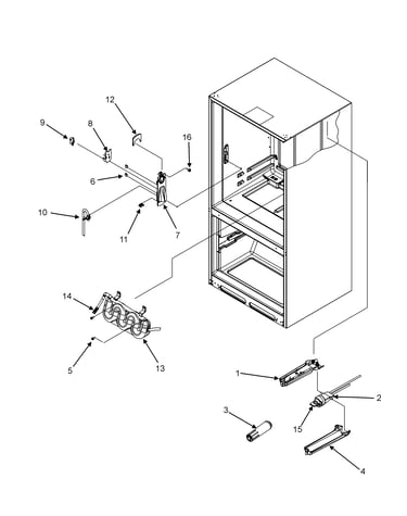 Water dispenser/water tank/water filter