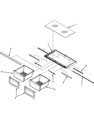 Crisper assembly