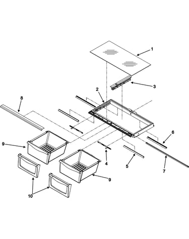 Crisper assembly