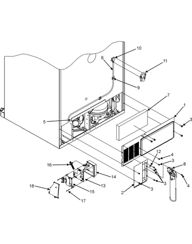 Cabinet back