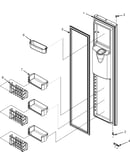 Freezer door (interior)
