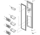 Jenn-Air JCD2297KEY freezer door (interior) diagram