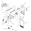 Jenn-Air JCD2297KEF freezer compartment diagram
