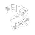 Jenn-Air JCD2297KEF ice bucket assy. diagram